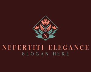 Flower Elegant Florist logo design