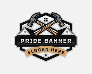 Hammer Builder Renovation logo design