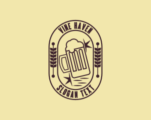 Pub Beer Liquor logo design