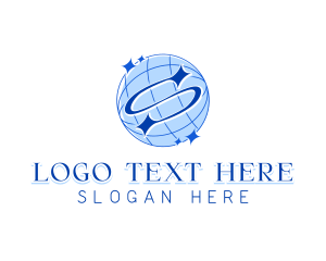 Futuristic - World Star Letter S logo design