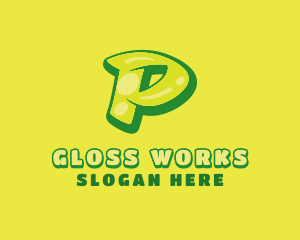 Gloss - Graphic Gloss Letter P logo design