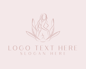 Vagina - Sexy Feminine Model logo design