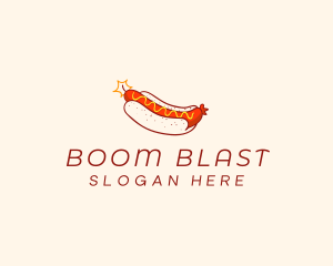 Dynamite Sausage Bun logo design