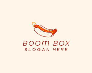 Dynamite Sausage Bun logo design