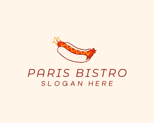 Dynamite Sausage Bun logo design