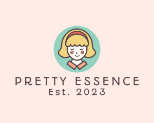 Pretty - Pretty Girl Lady logo design