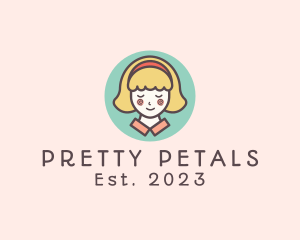 Pretty - Pretty Girl Lady logo design