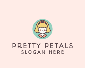 Pretty Girl Lady logo design