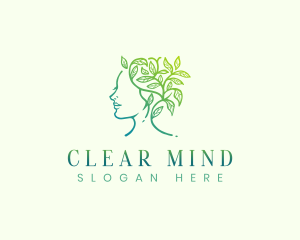 Mind Leaf Wellness logo design