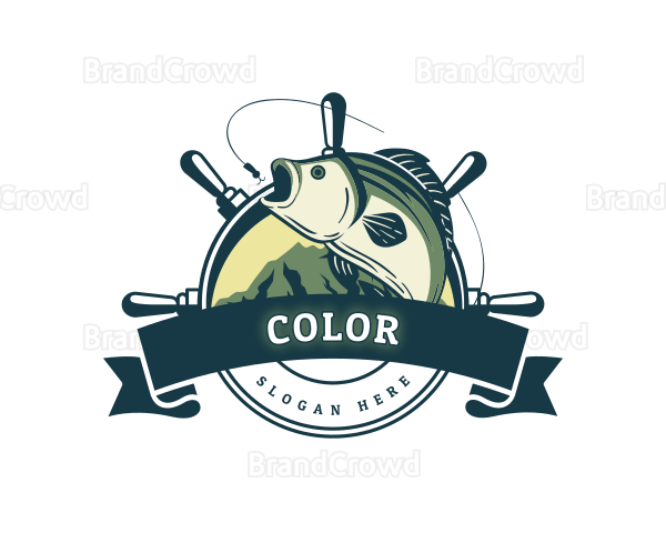 Seafood Marine Restaurant Logo