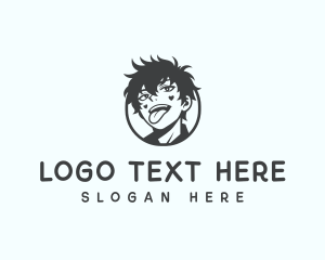 Anime Manga Comics logo design