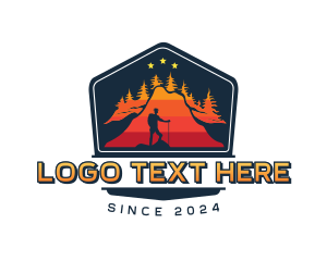 Outdoor Mountaineer Trek Logo