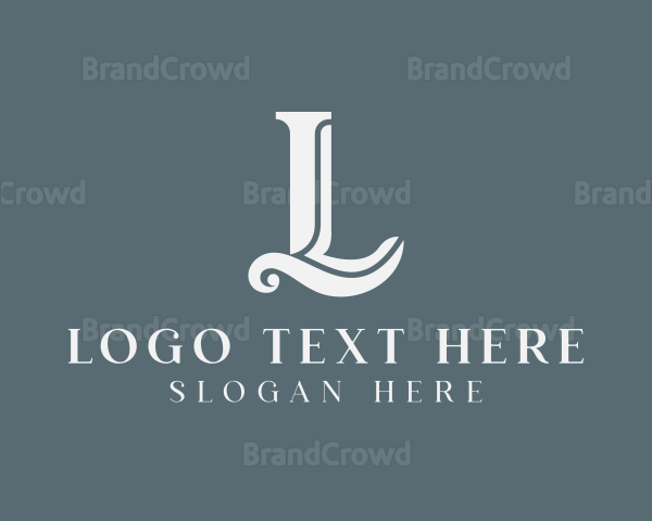 Antique Boutique Letter L Logo