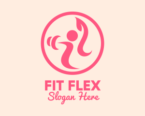 Gym - Women’s Gym Trainer logo design