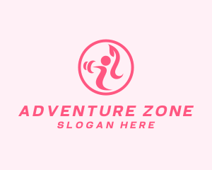 Women’s Gym Trainer logo design