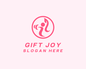 Women’s Gym Trainer logo design