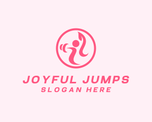 Women’s Gym Trainer logo design