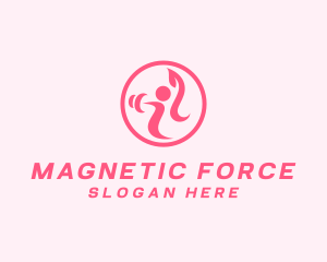 Women’s Gym Trainer logo design