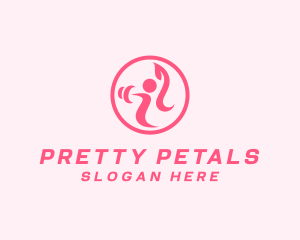 Women’s Gym Trainer logo design