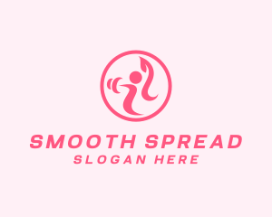 Women’s Gym Trainer logo design