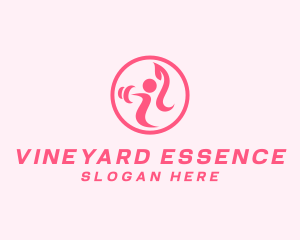 Women’s Gym Trainer logo design