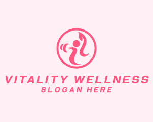 Women’s Gym Trainer logo design