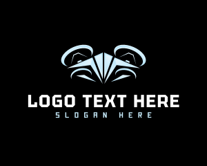 Vlogger - Aerial Drone Digital logo design