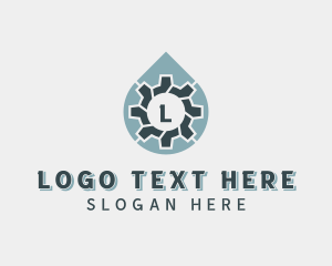 Industrial Cog Mechanic logo design