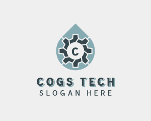 Industrial Cog Mechanic logo design