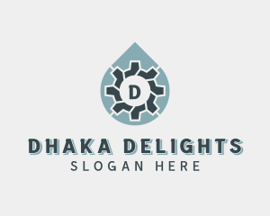 Industrial Cog Mechanic logo design