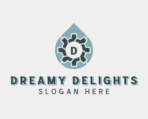 Industrial Cog Mechanic logo design