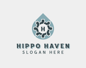 Industrial Cog Mechanic logo design