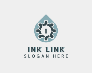 Industrial Cog Mechanic logo design