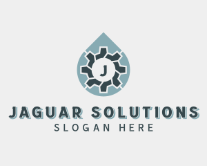 Industrial Cog Mechanic logo design