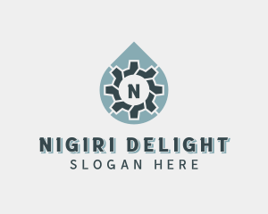 Industrial Cog Mechanic logo design