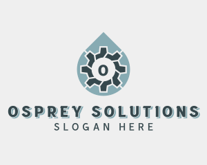 Industrial Cog Mechanic logo design