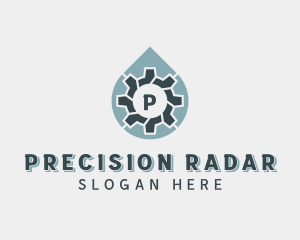 Industrial Cog Mechanic logo design