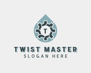 Industrial Cog Mechanic logo design