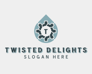 Industrial Cog Mechanic logo design