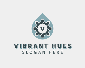 Industrial Cog Mechanic logo design