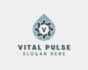 Industrial Cog Mechanic logo design