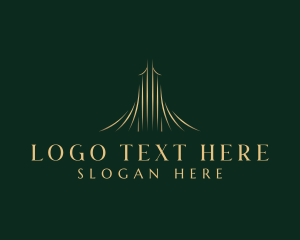 Elegant - Luxury Tower Real Estate logo design