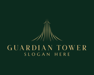 Luxury Tower Real Estate logo design