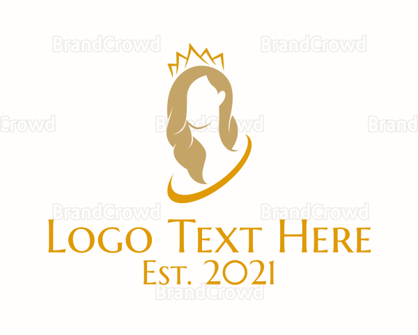 Prom Queen Crown Logo