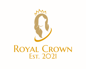 Queen - Prom Queen Crown logo design