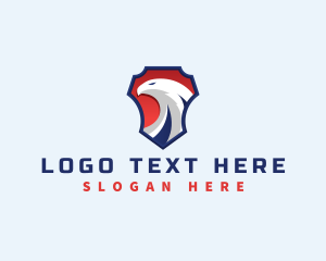 Campaign - Eagle Shield Bird logo design