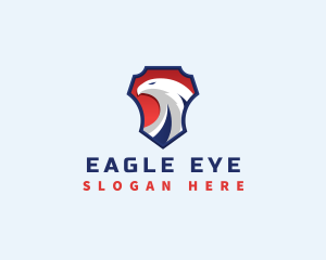 Eagle Shield Bird logo design