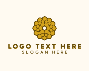 Luxurious - Geometric Hexagon Pattern logo design