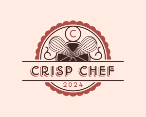 Baking Whisk Culinary logo design