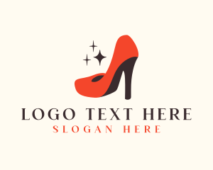 Cobbler - Fashion Stiletto Heels logo design